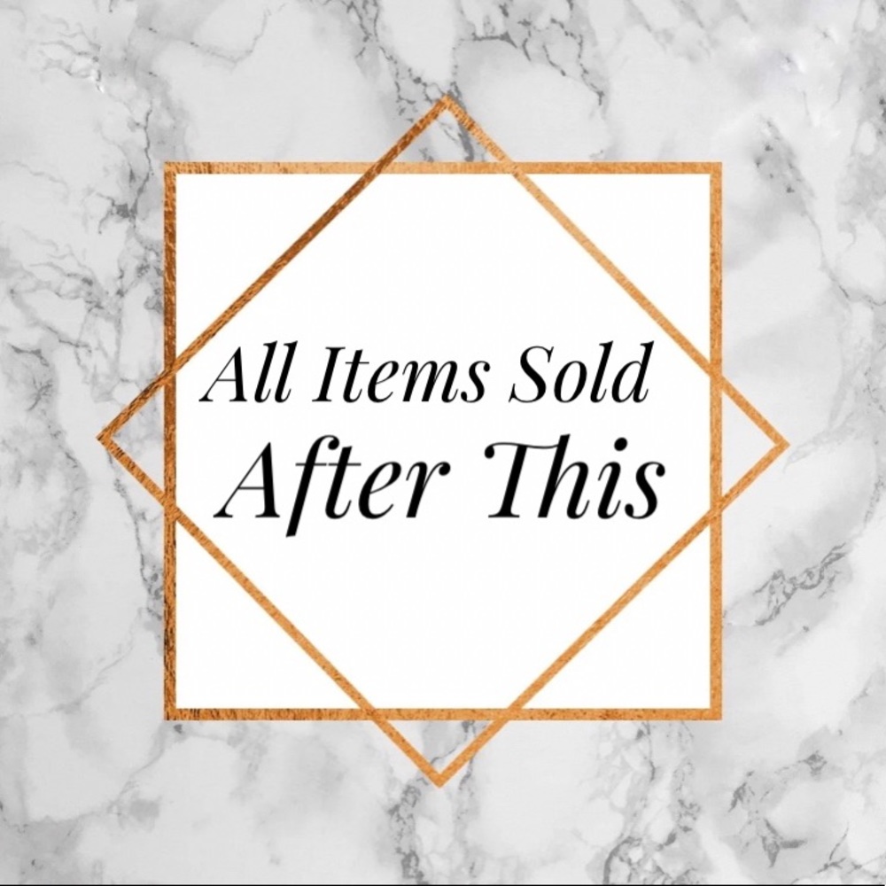All Items After this Post are Sold
